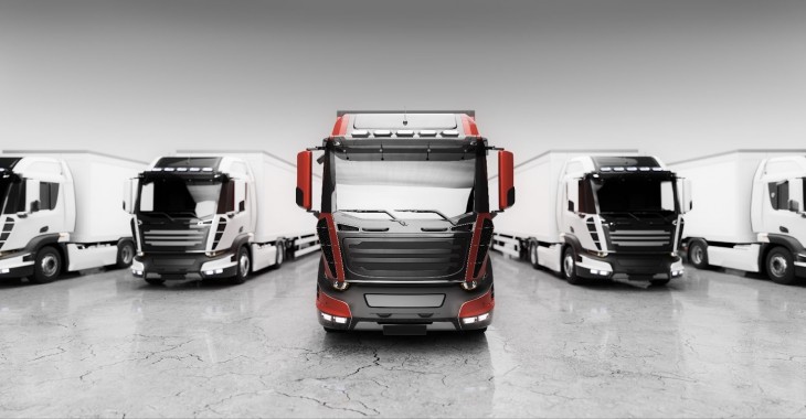 flota pojazdów ciężarowych