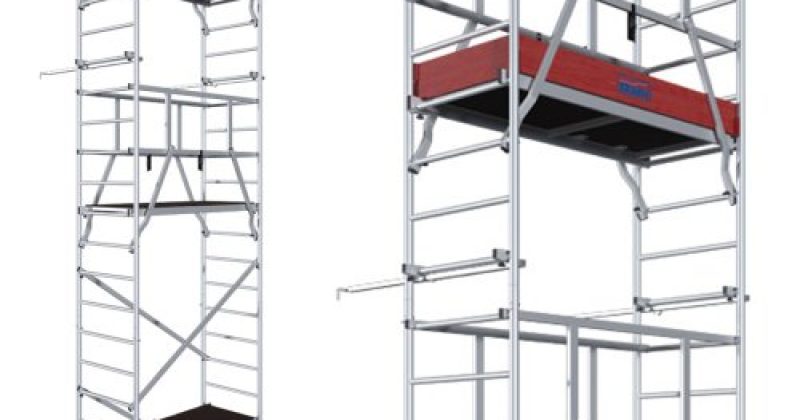 lekkie rusztowania mobilne